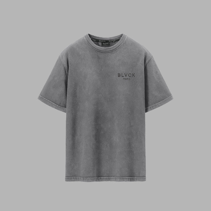 Acid Wash Tee 'Light Grey'
