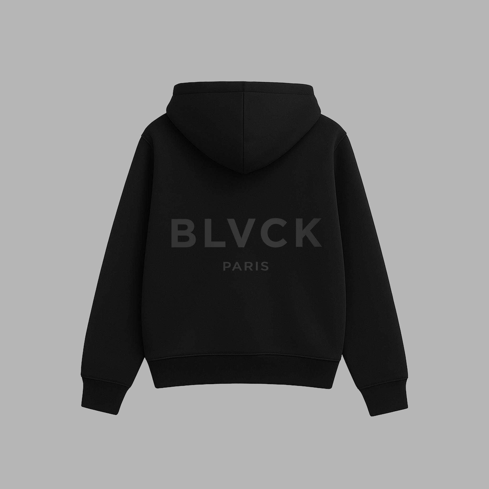 Shades of Blvck Hoodie Black espalda