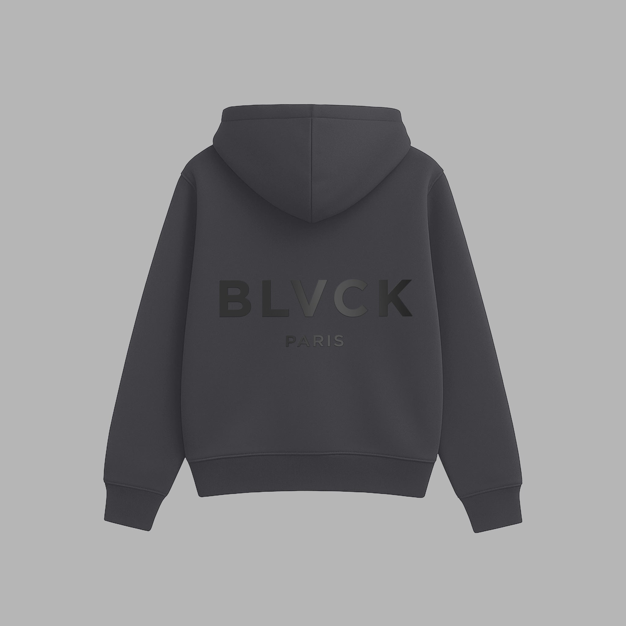 Shades of Blvck Hoodie Charcoal - espalda