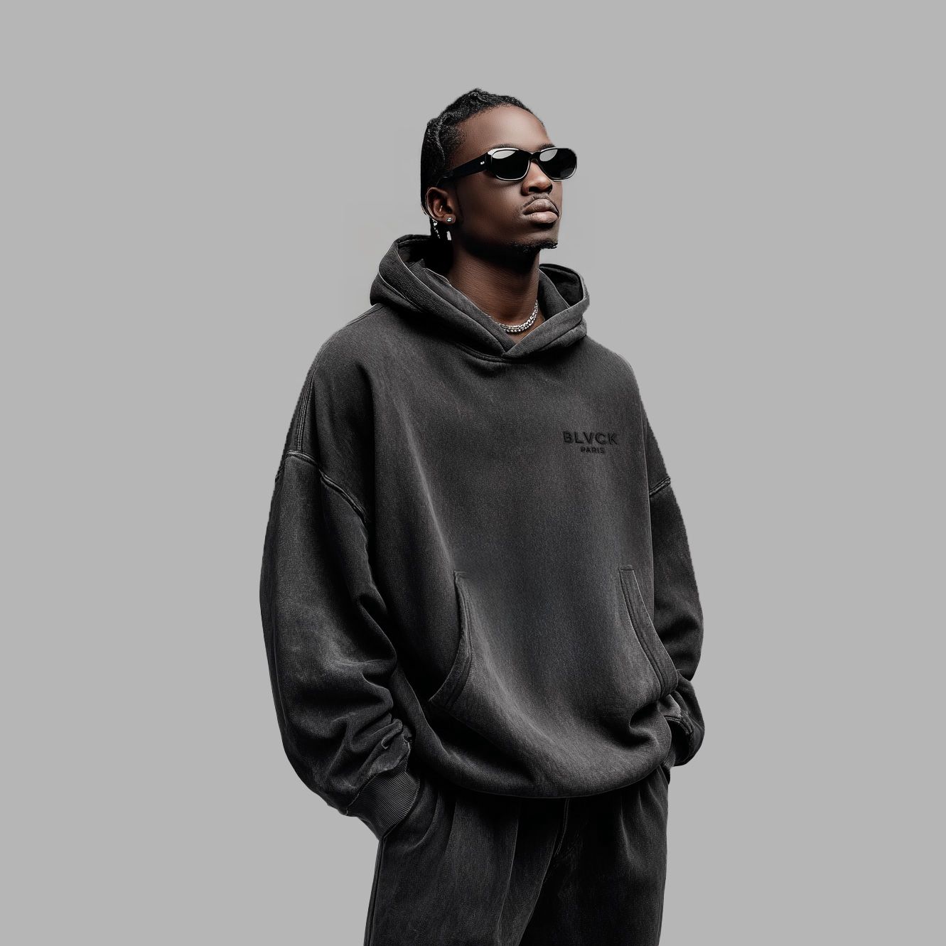 Acid Wash Hoodie - modelo