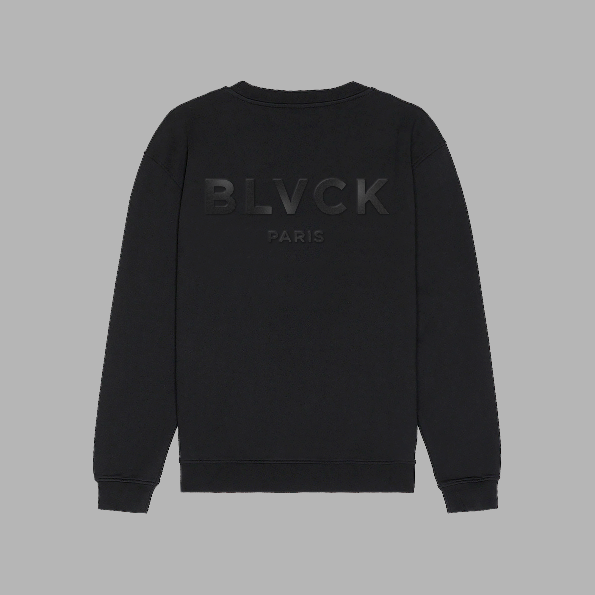 Shades of Blvck Sweater Charcoal - espalda