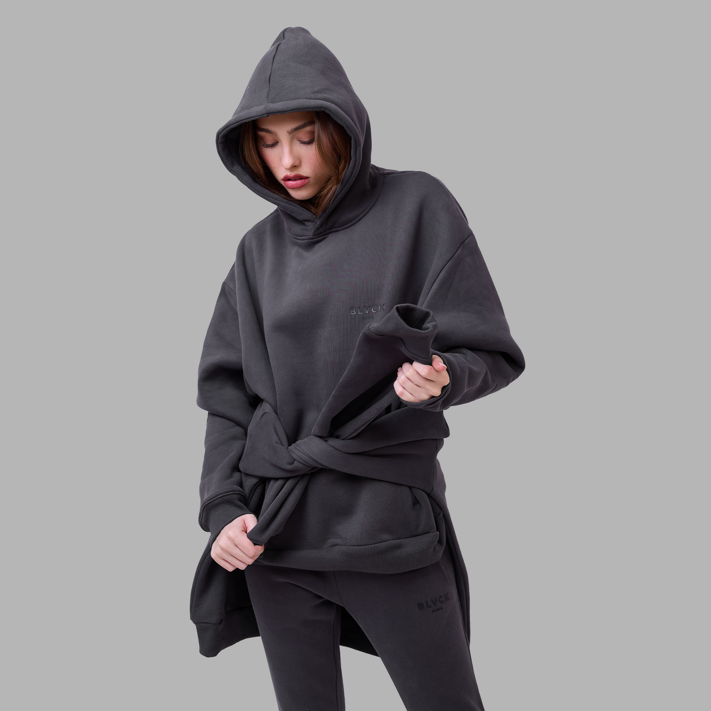 Shades of Blvck Hoodie 'Charcoal'